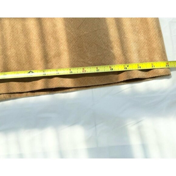 Mexx Women Corduroy Camel Tan Knee Length Skirt Size 10 - Picture 3 of 13